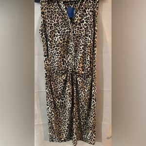 Philosophy Leopard Print Jumpsuit